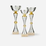 TROPHÉE VAINQUEURS Sada 3 pohárů 30 cm, 33 cm, 35 cm – Hledejceny.cz