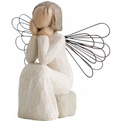 WILLOW TREE Starostlivý anděl - Willow Tree Willow Tree – Starostlivý anděl, béžová barva, pryskyřice – Sleviste.cz