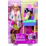 Barbie povolání herní set dětská doktorka blondýnka – Zboží Mobilmania