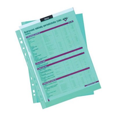 HERLITZ Euroobal A4 50 um barevný - modrý, lesklý 100 ks – Zboží Živě