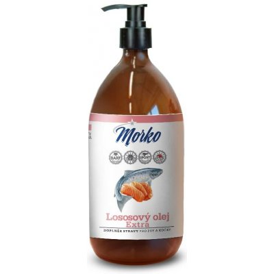 Morko Lososový olej Extra 1000 ml – Hledejceny.cz