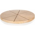 Banquet Prkénko krájecí dřevěné na pizzu BRILLANTE 32 x 1,5 cm – Sleviste.cz