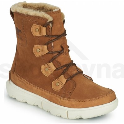 Sorel Sněhule Explorer II Joan Faux Fur Wp NL4456 Velvet tan/fawn – Zboží Mobilmania