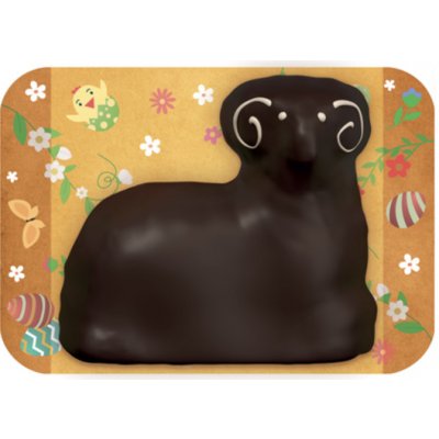 Penam Velikonoční beránek mini s polevou tmavou 130 g – Sleviste.cz