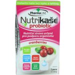 Nutrikaše probiotic cranberries 3 x 60 g – Zboží Dáma