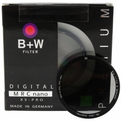 B+W PL-C Kaesemann XS-PRO MRC Nano 52mm – Zboží Živě