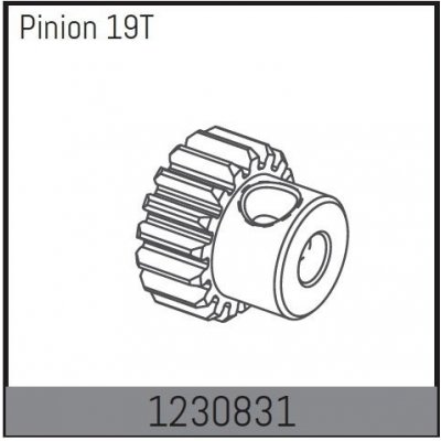 Absima 1230831 Motor Pinion 19T