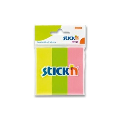 Hopax Stick'n Neon Notes - samolepicí záložky - 76x25 mm, 3x50 l. – Zboží Dáma