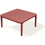 Ferne konferenční stůl Brene 80 x 80 x 41 cm retro červená – Hledejceny.cz