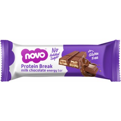 Novo Nutrition Protein break bar 21,5 g – Zboží Mobilmania