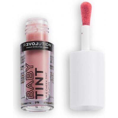 Revolution Tekutá barva na rty a tváře Relove Baby Tint Lip & Cheek Tint Baby 1,4 ml – Zboží Dáma