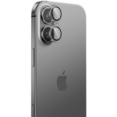 Benks tvrzené sklo Glass Warrior Lens Protector na čočky fotoaparátu pro iPhone 16-16 Plus grey 142581 – Zboží Živě