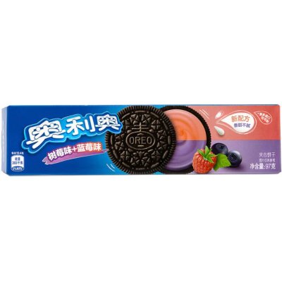 Oreo Double Blueberry & Raspberry Creme 97 g – Zboží Dáma