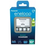 Panasonic Eneloop Basic Charger + 4x Panasonic Eneloop 1900mAh K-KJ51MCC40E – Zboží Živě