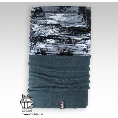 Šátek vzor 16 černo bílá – Zboží Mobilmania