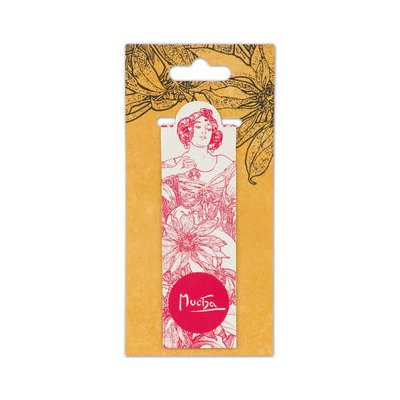 Presco Group - Magnetická záložka Alfons Mucha – Ruby, Fresh Collection – Zboží Mobilmania