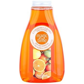 Farmona Magic Time Citrus Euphoria sprchový a koupelový gel s vyživujícím účinkem 425 ml