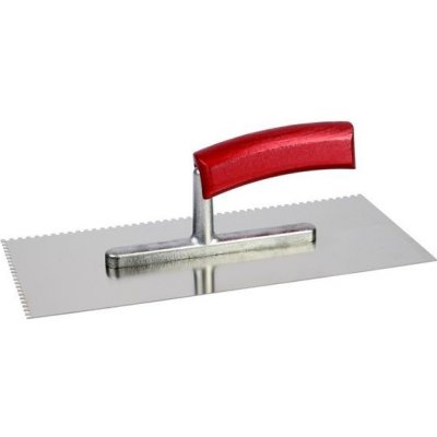 Hladítko Kaufmann nerezové zubaté E15 280 x 130 x 0,75 mm – Zboží Mobilmania