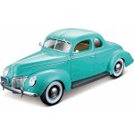 Maisto 1939 Ford Deluxe Coupe zelená 1:18 – Sleviste.cz