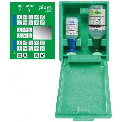 Plum Safety Plum Combi-Box zásobník obsahující roztok pro výplach očí – Hledejceny.cz