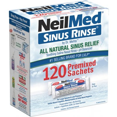 Sinus Rinse Isotonic 120 izotonických sáčků – Zboží Dáma