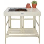 ESSCHERT DESIGN Stolek na přesazování FARMA , bílá, 78,5 x 58 x 82 cm – Hledejceny.cz