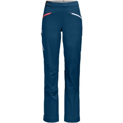 Ortovox dámské softshellové kalhoty Col Becchei Pants W pacific green – Zboží Dáma