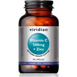 Viridian Vitamin C 500 mg + Zinc 90 kapslí – Hledejceny.cz