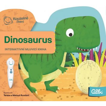 ALBI Kouzelné čtení Minikniha s výsekem Dinosaurus