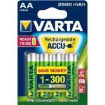 Varta Power AA 2600 mAh 4ks 5716101404 – Sleviste.cz