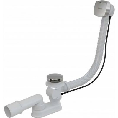 Ravak Odtokové systémy - Vanová odtoková a přepadová souprava, délka 570 mm, bowden, chrom, X01507 – Hledejceny.cz