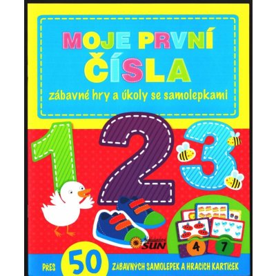 Moje první Čísla - zábavné úkloly a hry se samolepkami – Zbozi.Blesk.cz