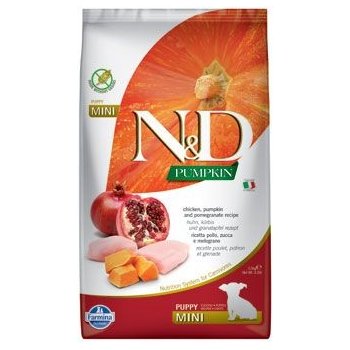 N&D Pumpkin Puppy Medium & Maxi Grain Free Lamb & Blueberry 2,5 kg