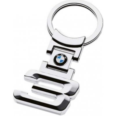 Přívěsek na klíče BMW řada 3 kov – Zboží Mobilmania