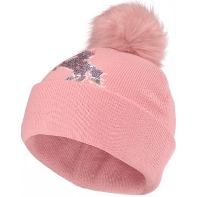Lewro PONI dívčí pletená čepice růžová – Sleviste.cz