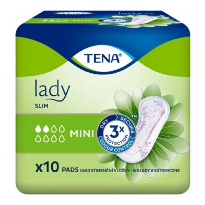 TENA Lady Inkontinenční vložky Lady Slim Mini 10 ks – Sleviste.cz