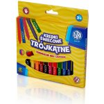 ASTRA Voskové barvičky Trojhranné 12ks, 316118001 – Hledejceny.cz