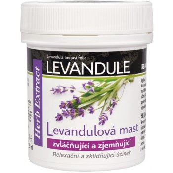 Herb Extract levandulová zvláčňující a zjemňující mast 125 ml