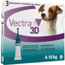 Vectra 3D Spot-On S pro psy 4-10 kg 3 x 1,6 ml