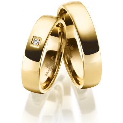 Marrya H TI 31 Titanový snubní prsten – Zboží Mobilmania