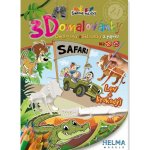 Stil Omalovánka A4 3D set Safari 4001298 – Hledejceny.cz