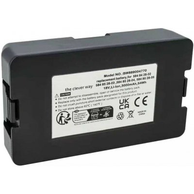 Extensilo - Husqvarna 5902142-02 3000mAh 18V Li-Ion Automower, Gardena Sileno, Flymo a McCulloch ROB - neoriginální – Hledejceny.cz