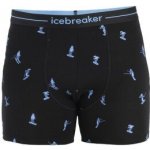 Icebreaker Merino 150 Anatomica Boxers Ski Day Men – Zboží Dáma