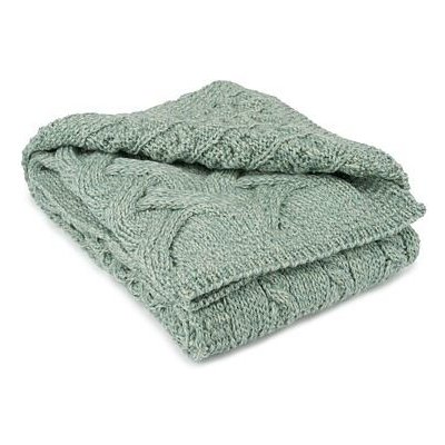 Woolee Dětský vlněný pléd Supersoft Merino tyrkysová – Zboží Mobilmania