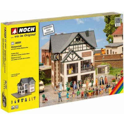 Noch Noch Módny obchod s módnou prehliadkou v mikropohyboch H0 NO66501 – Zboží Dáma