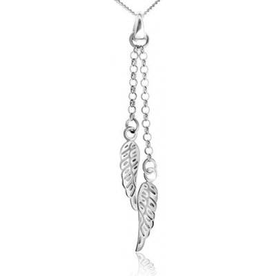 Šperky eshop ze stříbra andělská křídla na řetízku S48.18