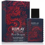 Replay Signature Red Dragon toaletní voda pánská 50 ml – Sleviste.cz