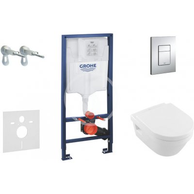 GROHE Rapid SL 38528SET-KB WC + SEDÁTKO Villeroy & Boch – Zboží Dáma