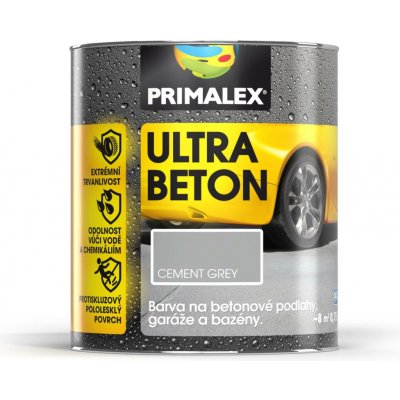 Primalex Ultra Beton 0,75 l Cement grey – Zboží Mobilmania