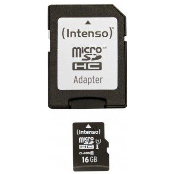 Intenso microSDHC 16 GB Premium UHS-I 3423470